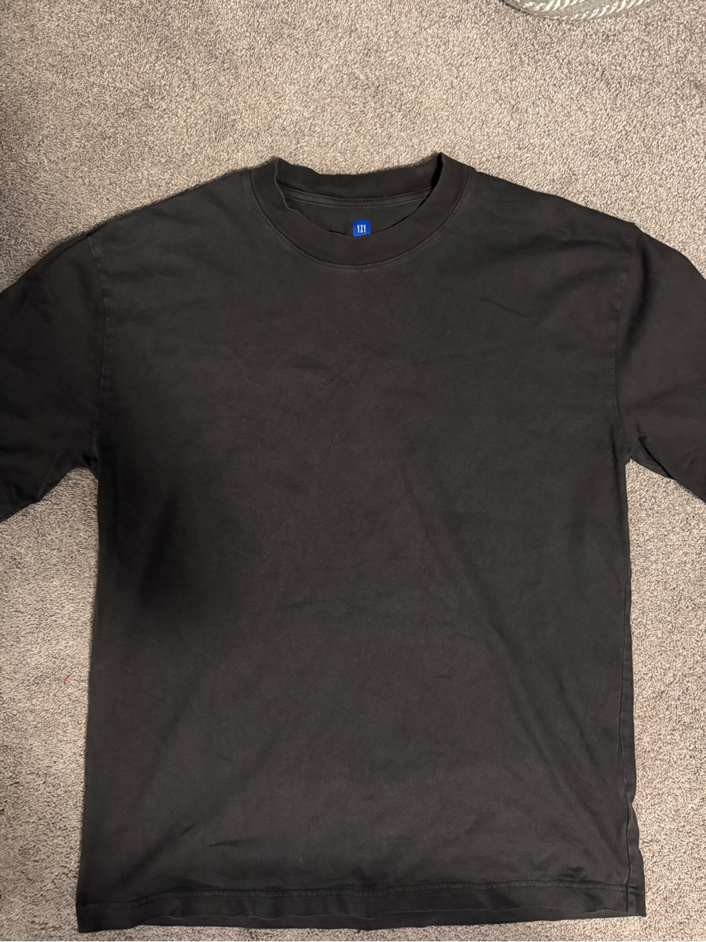 Yeezy Black Short Sleeve Crewneck Tee